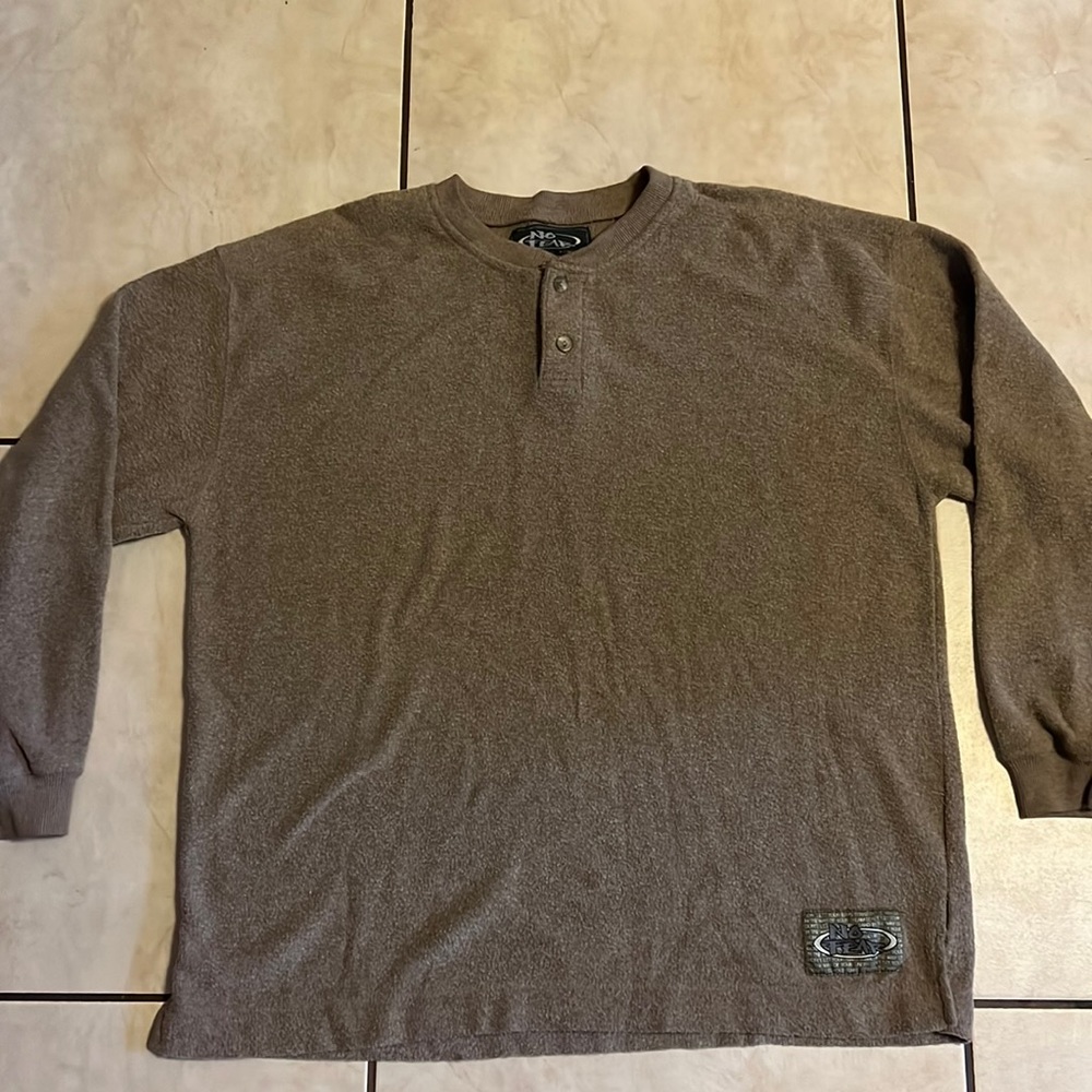 No Fear vintage long sleeve pullover fleece